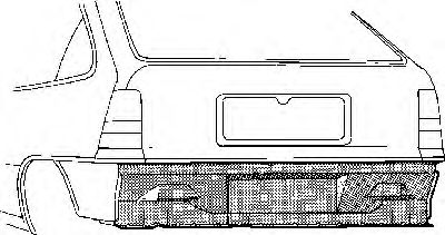 VAN WEZEL 3730136 -  Задняя стенка